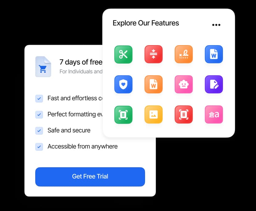 Try all features for free
