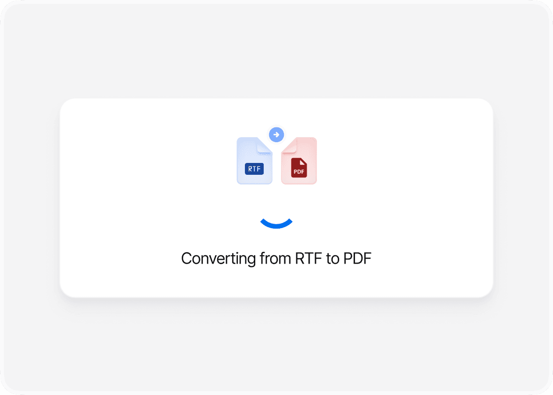 Convertisseur RTF en PDF - Format préservé - PDFTool.io