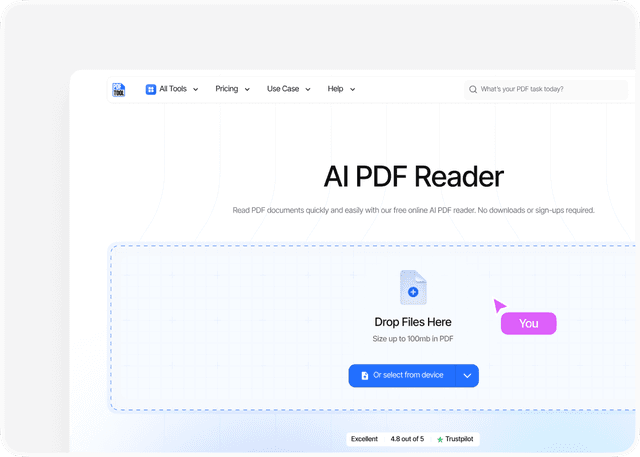 AI PDF Reader - Analyze & Understand Documents Faster - PDFTool.io