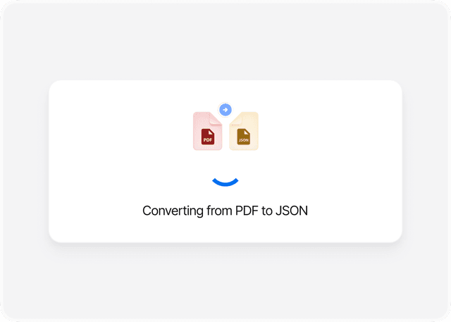 PDF to JSON Converter - Fast & Secure Online - PDFTool.io